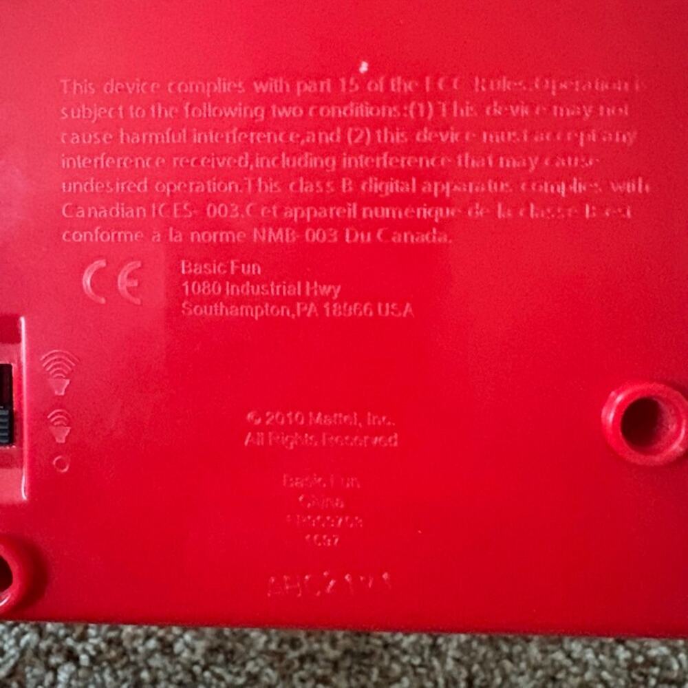 Fisher Price Record Player Music Box 5 Discs 10 Songs Tested Vintage Style - Picture 8 of 14
